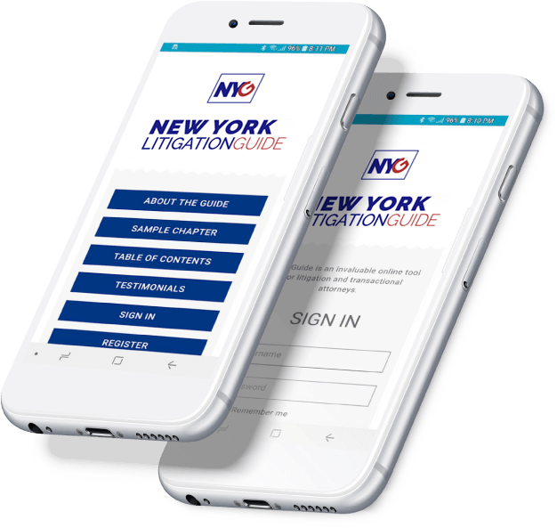 Mobile - New York Litigation Guide